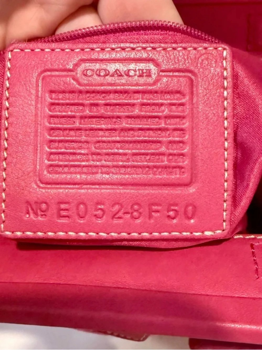 Coach shoulder bag